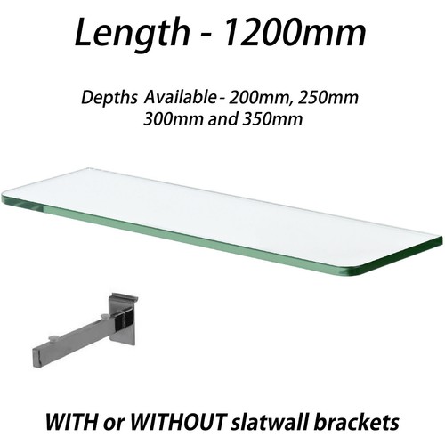 Toughened glass shelf - shelf, with