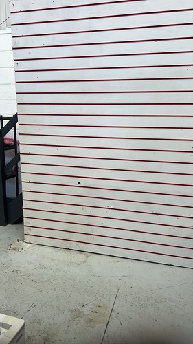 Plastic slatwall wall mounted - wall,