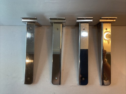 Slat wall chrome heavy - wall,